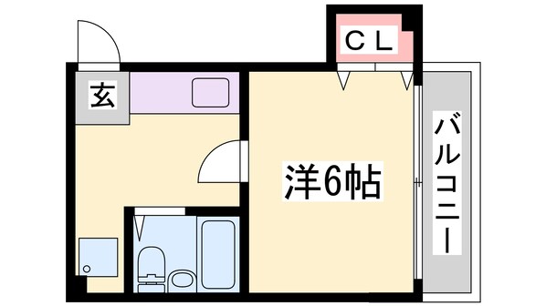 パル平野の物件間取画像